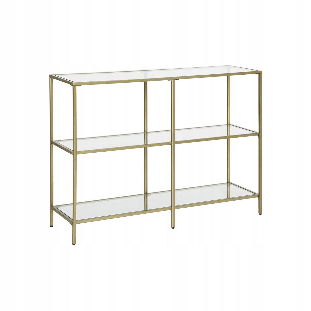 Konzolový stolík Vasagle Podax zlatý