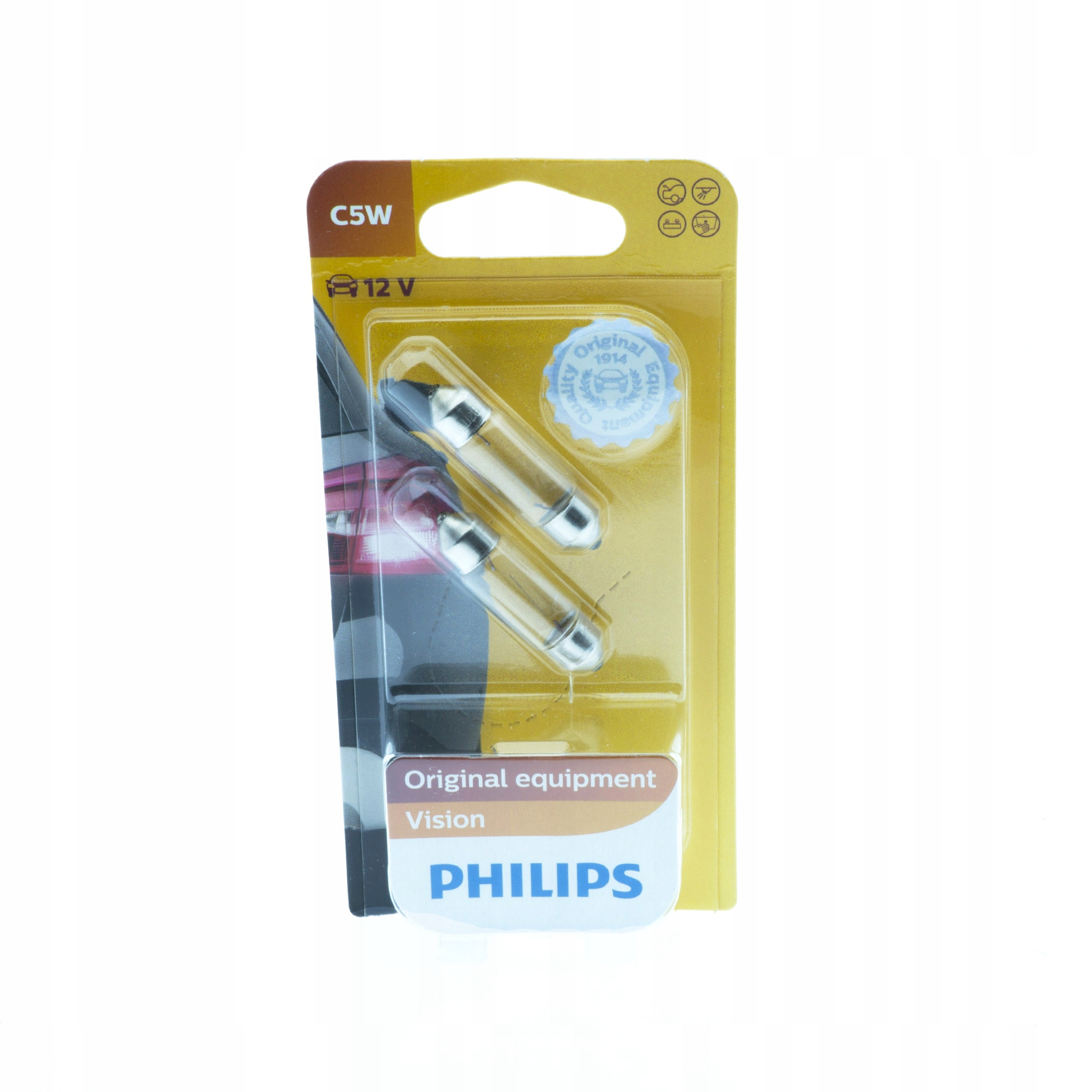 Żarówki halogenowe Philips C5W 5W