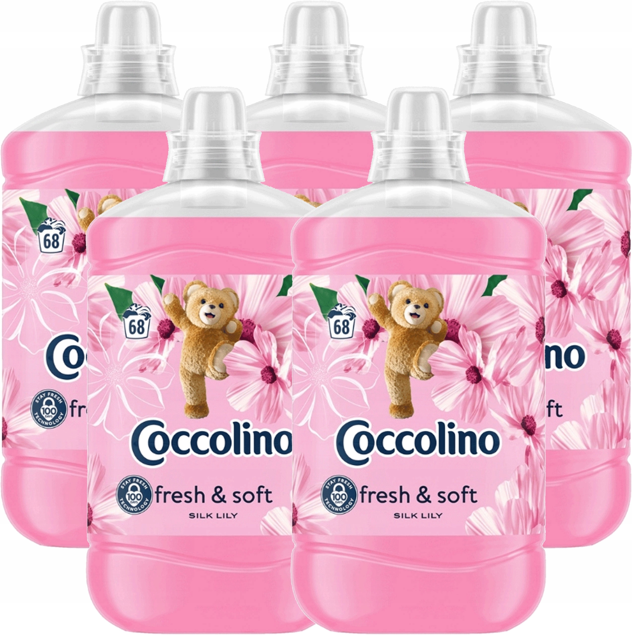 Coccolino Creations Silk Lily tekutá aviváž 1,7L 68 praní x5