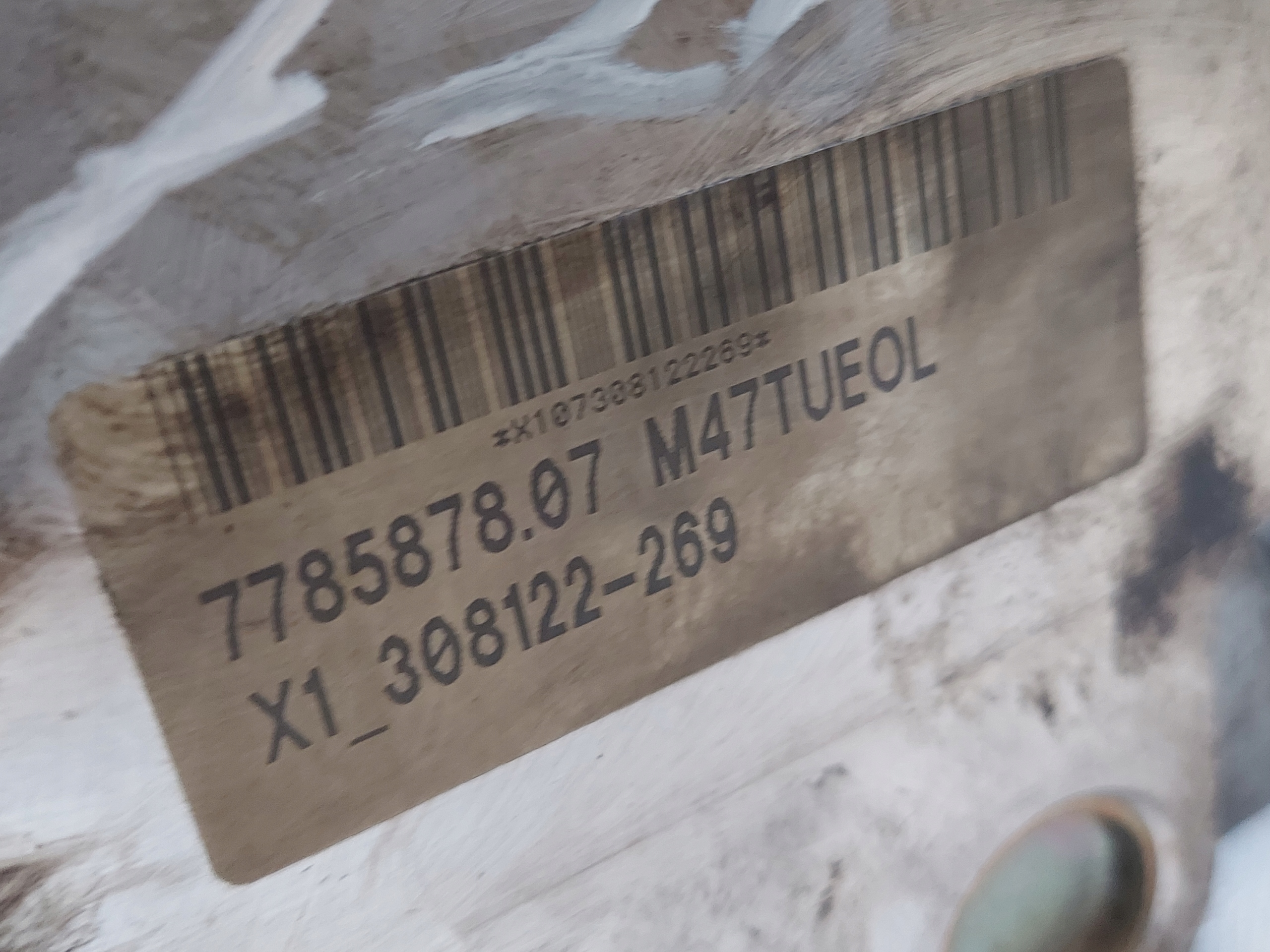 TESTATA BMW E46 M47T 2.0 TD 7785878.07