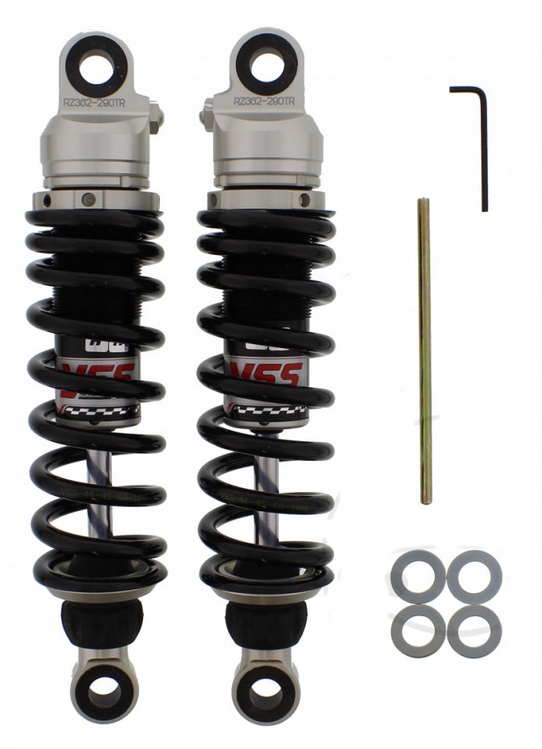 2 x Nastaviteľný Zadný Tlmič Yss Honda Vtx 1800 2001 2006