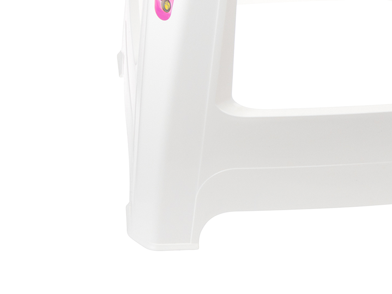 Taboret Plastikowy Stołek Krzesełko Juypal BIAŁY Kod producenta 8421701013359