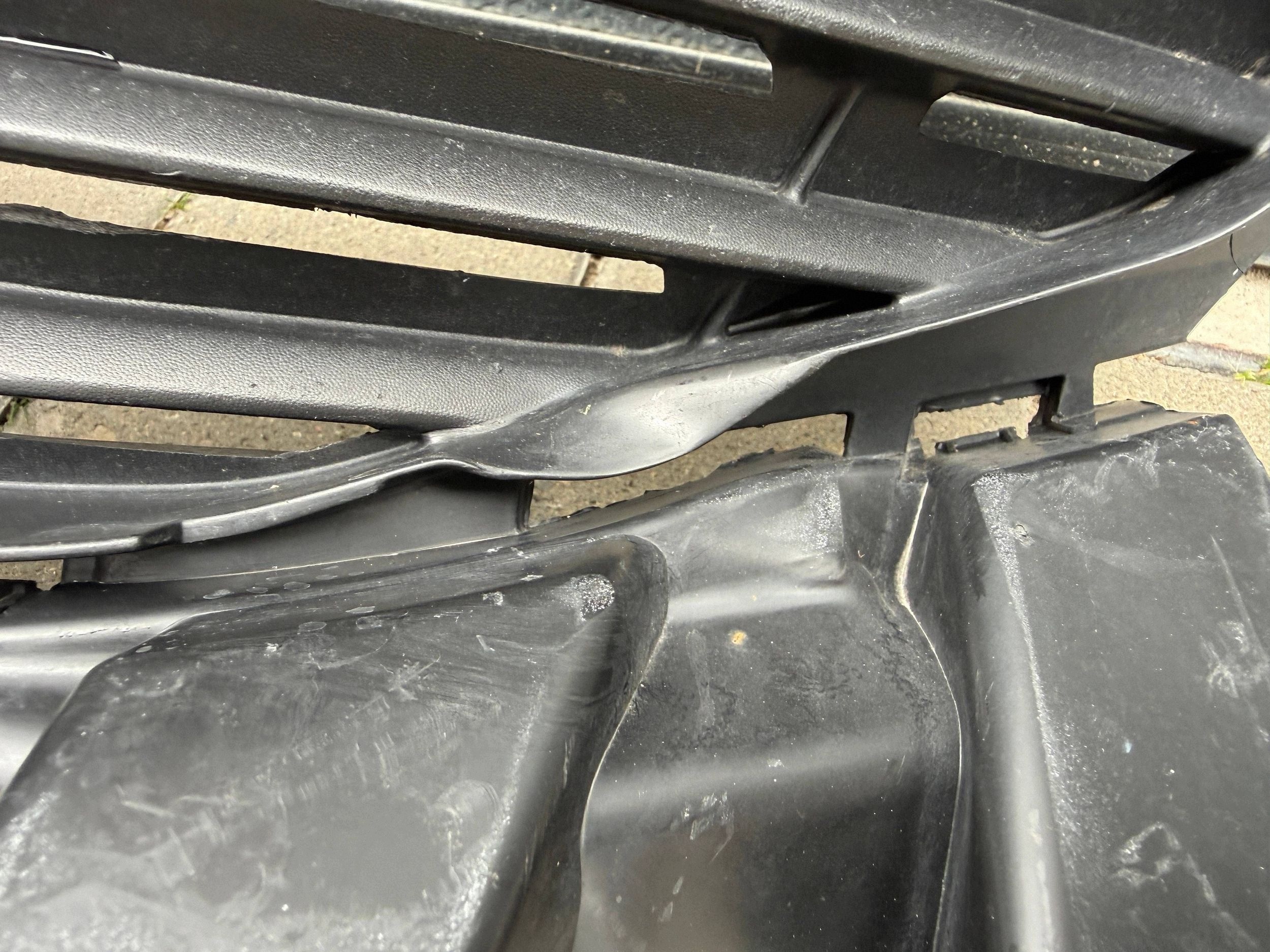 PEUGEOT 508 II grid front bumper grille below RADAR