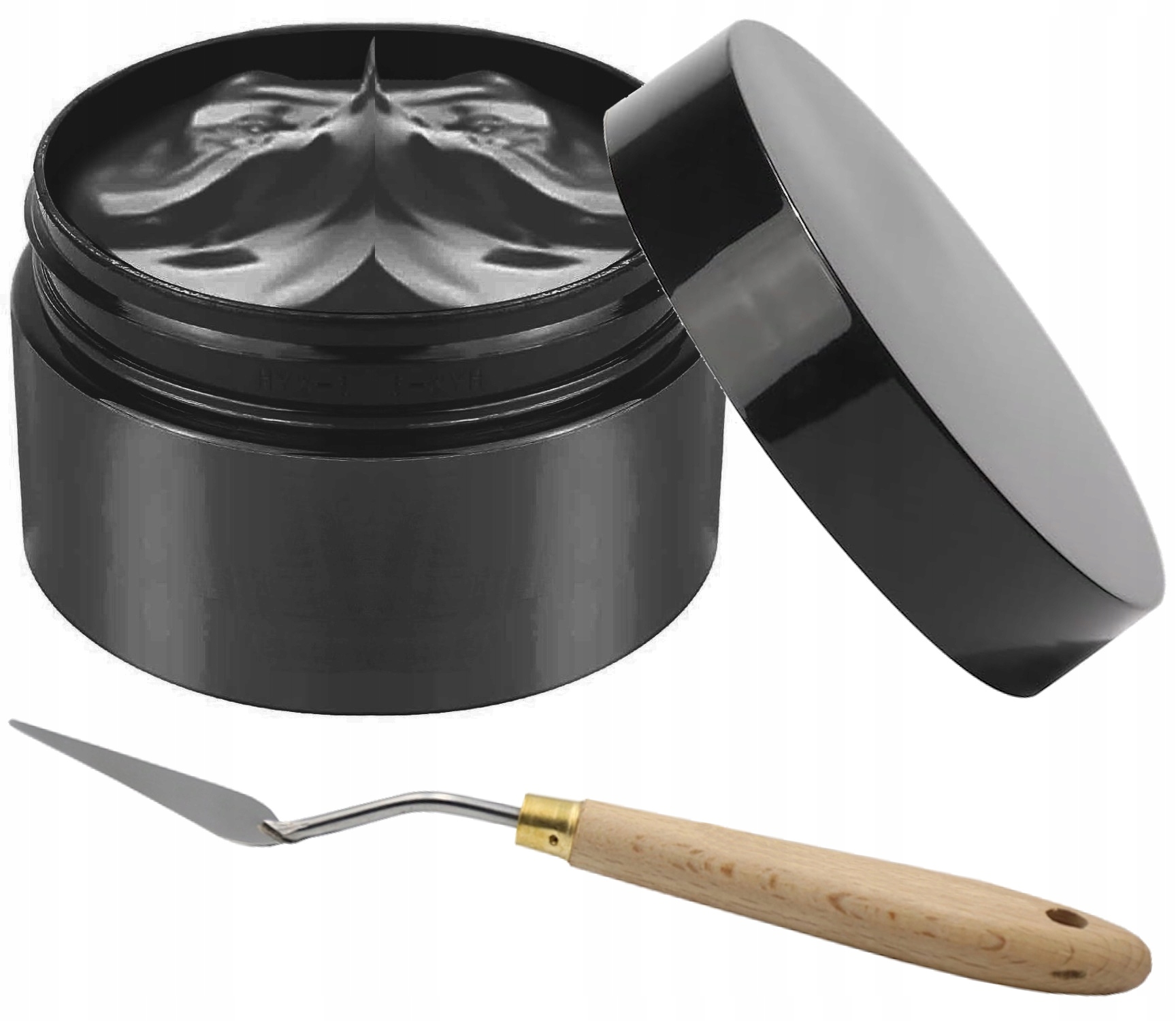 50 ml Szpachla Czarna Renowacja Skóry Skór Tapicerki Kierownic Szpachelka