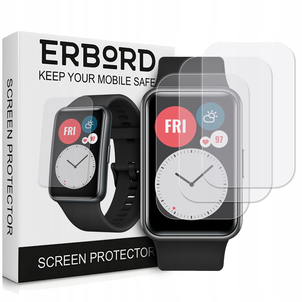 

3X Folia Hydrożelowa Ochronna Do Huawei Watch Fit