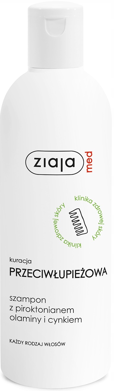 

Ziaja Med Szampon Przeciwłupieżowy Z Cynkiem 300ml