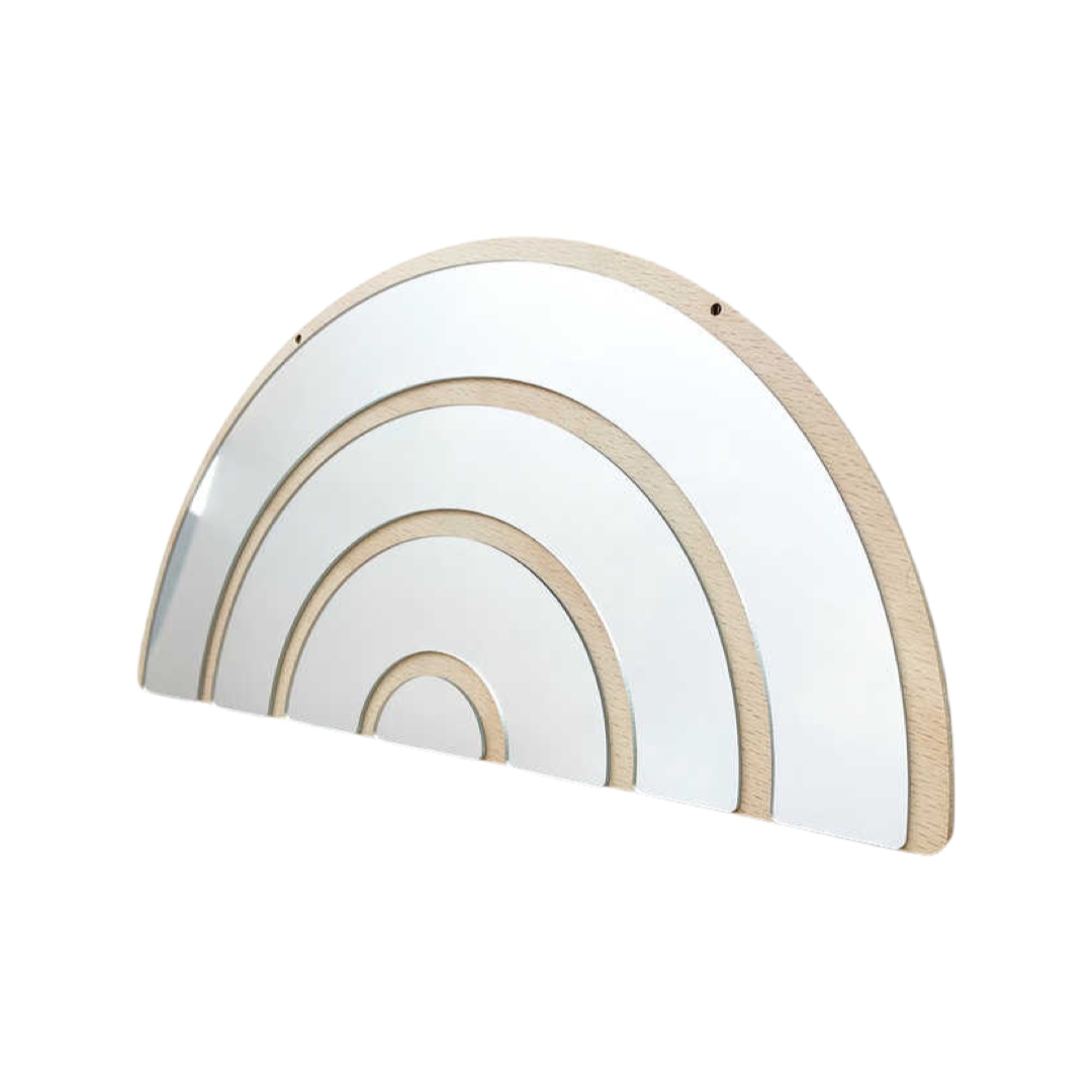 Lustro dziecięce tęcza 28 x 14 cm