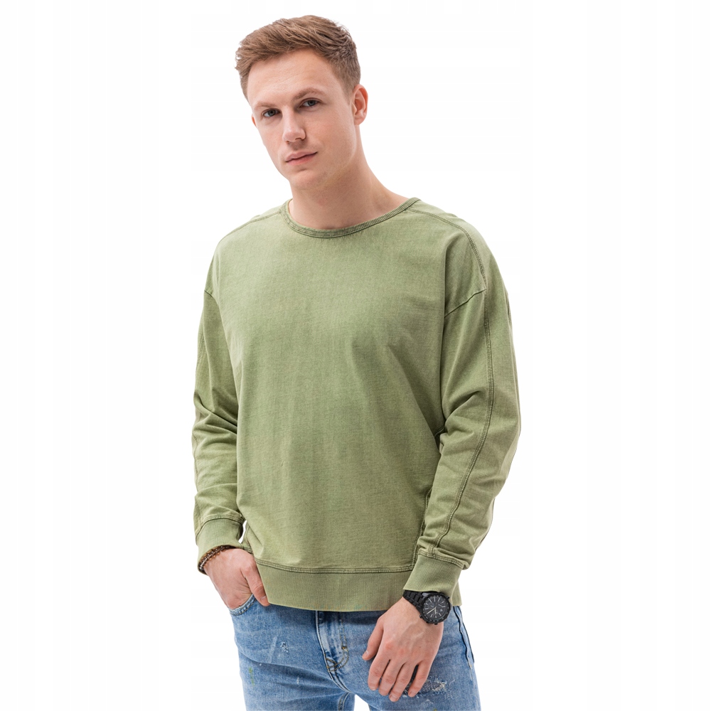 

Bluza męska basic II gatunek 1161B oliwkowa S