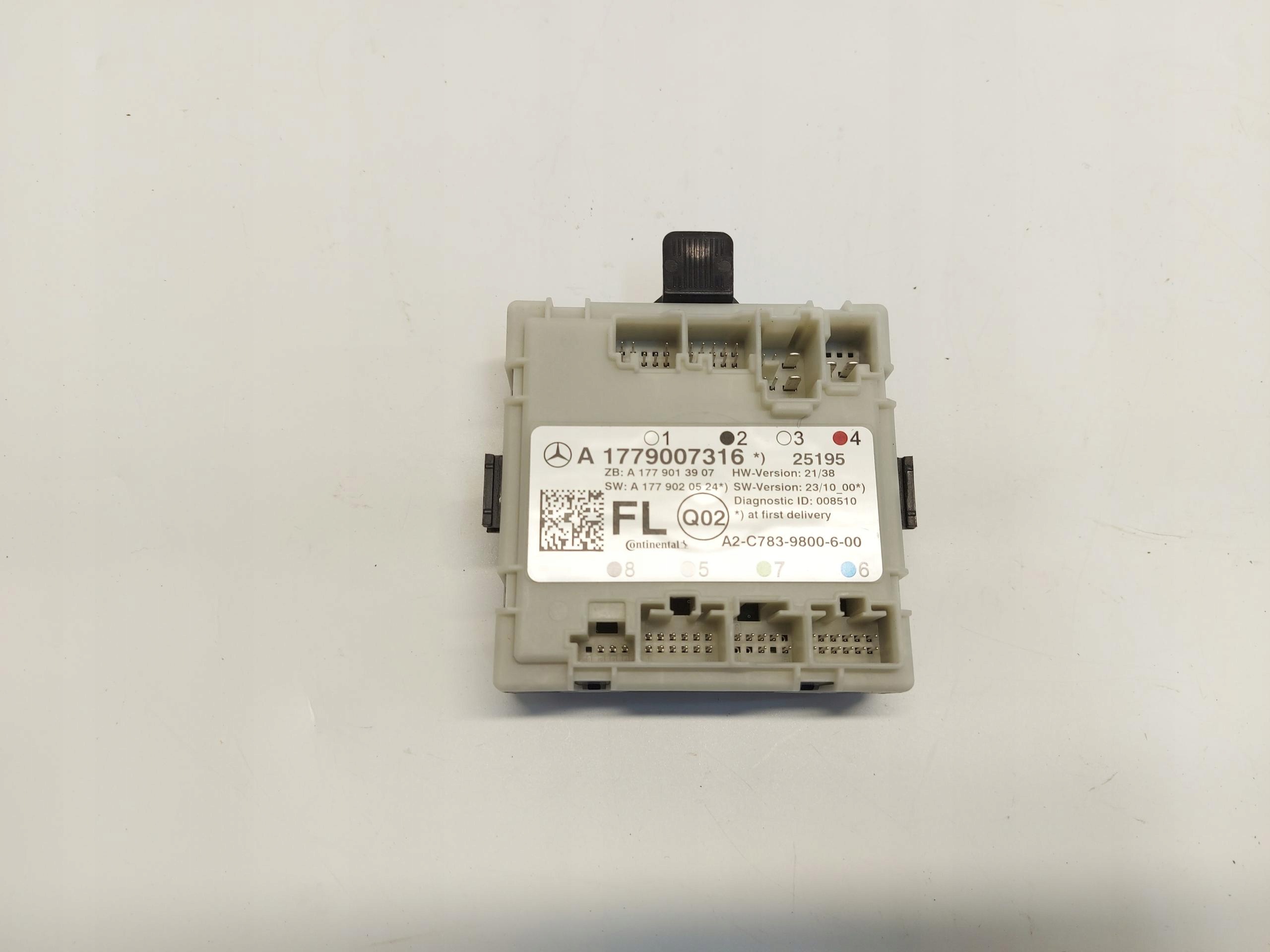 Mercedes EQB 250+ X243, w247 2025r. module control unit DRZWU left A1779007316