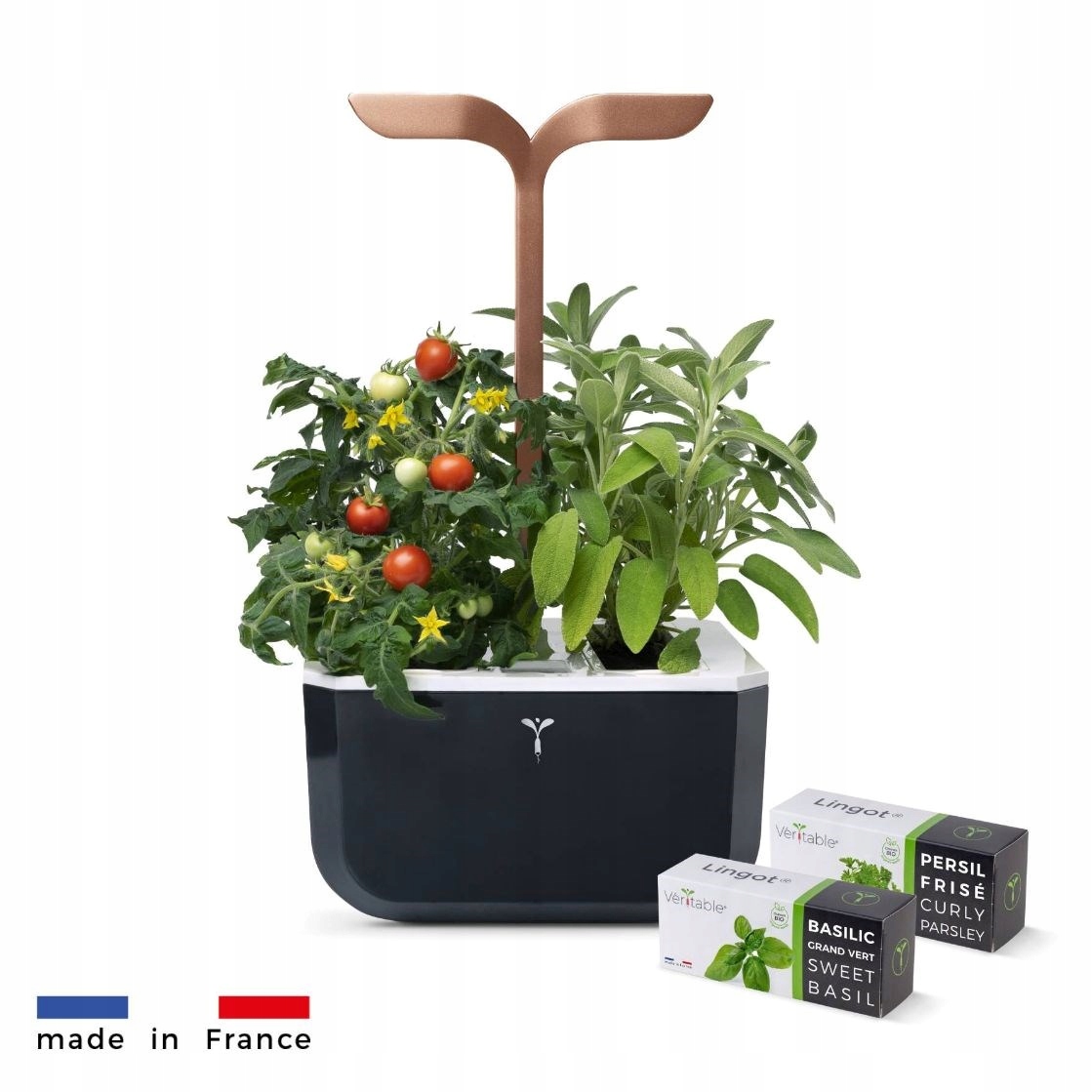 Véritable Exky Smart Automatický květináč s regulací osvětlení, černá…