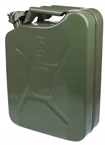 KANISTER METALOWY NA PALIWO BENZYNĘ ROPĘ OLEJ 20L Marka inna