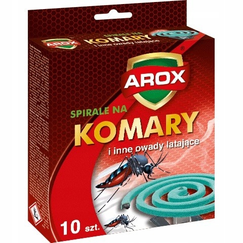 

Spirala na komary citronella 10 szt. Arox 9412