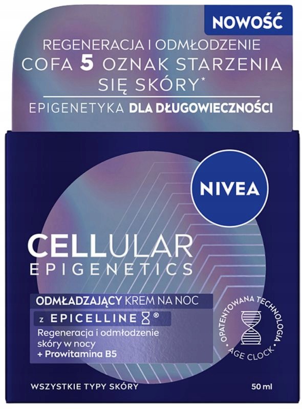 Nivea Cellular Epigenetics Omlazující Noční Krém 50 ml