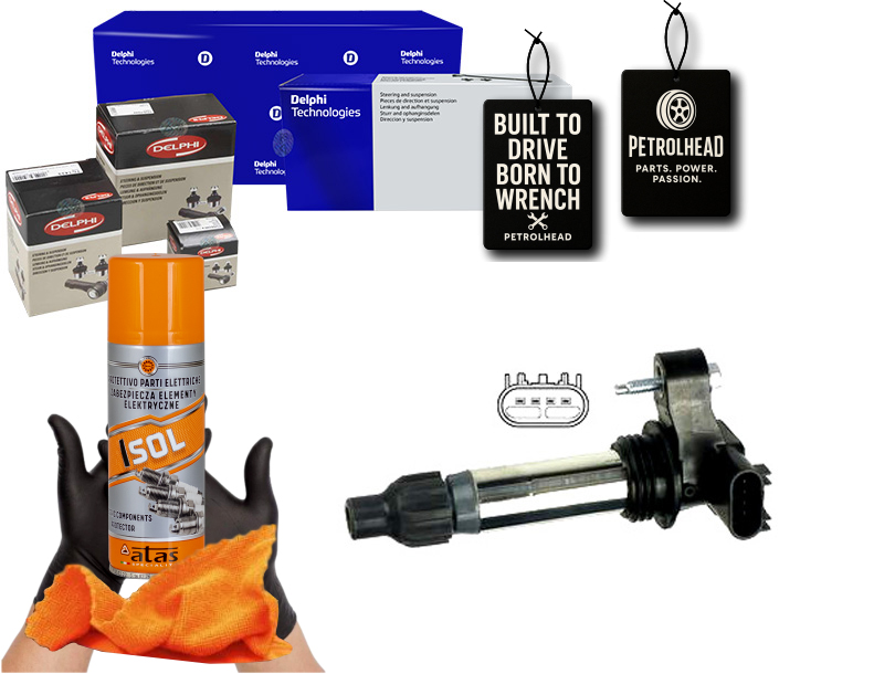 Zapalovací Cívka Opel Insignia 2.8 08- Delphi #Petrolhead Pro+ Kit4