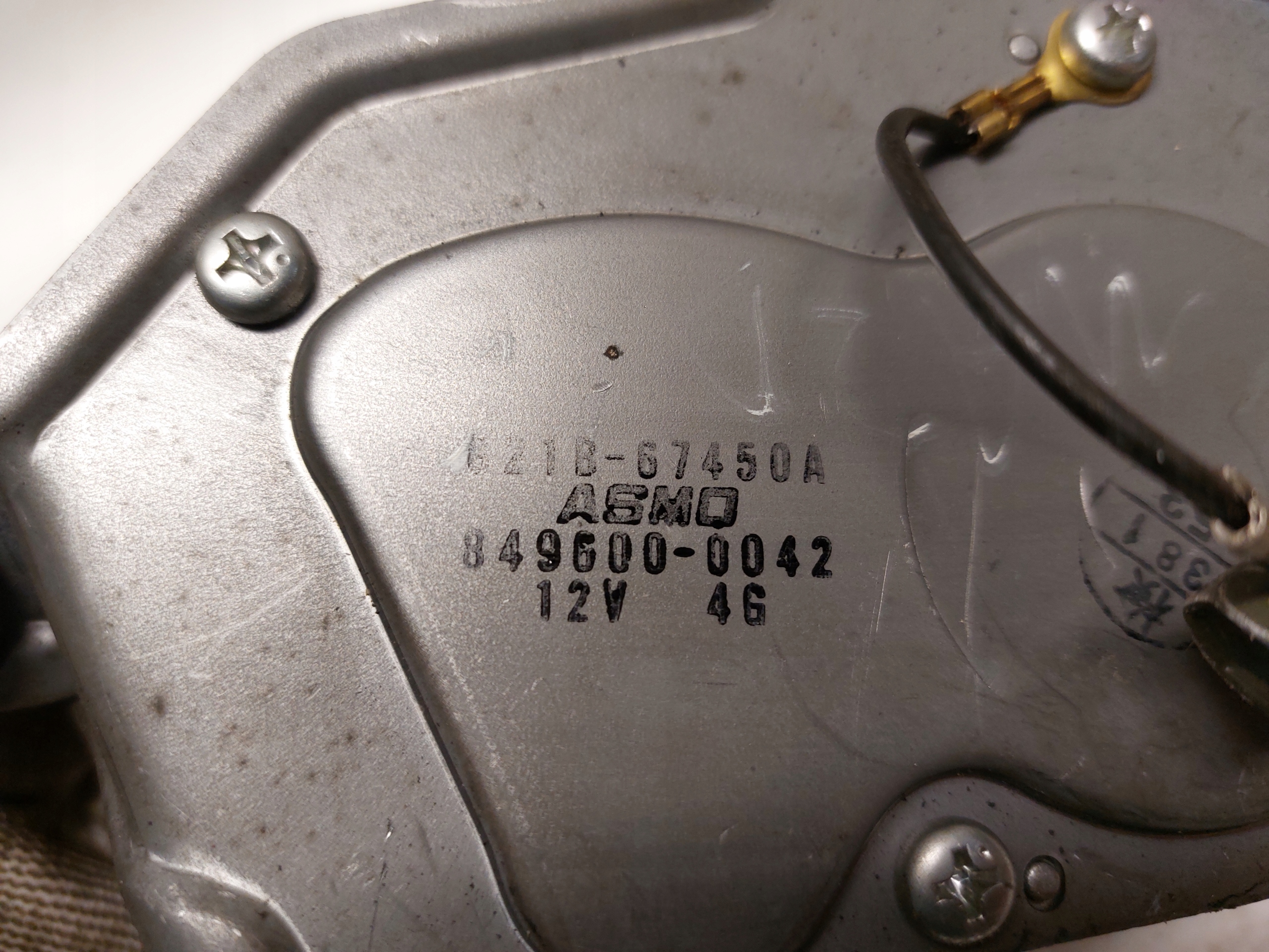 motor ablaktörlők far MAZDA 6