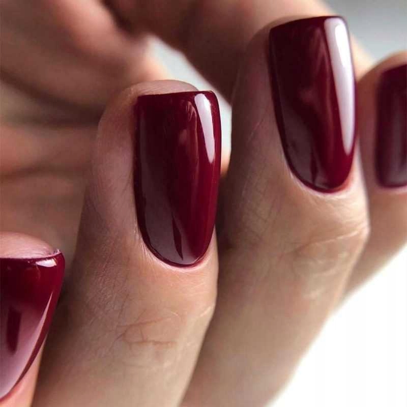 SEMILAC 071 Deep Red UV LED Lakier Hybrydowy 7ml Kolor Odcienie czerwieni i różu