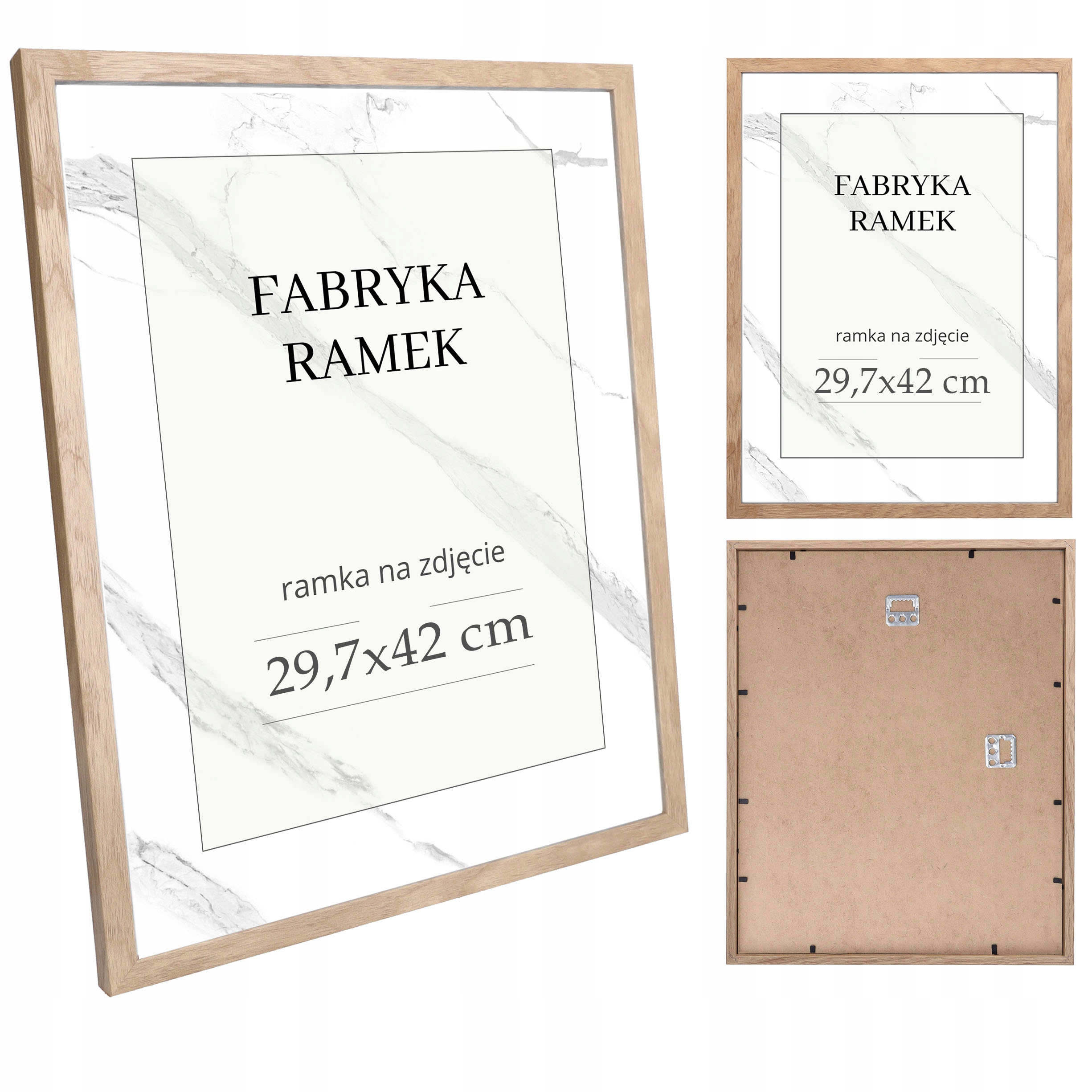 

Ramka A3 ramka na zdjęcia ramki 29,7x42 brąz