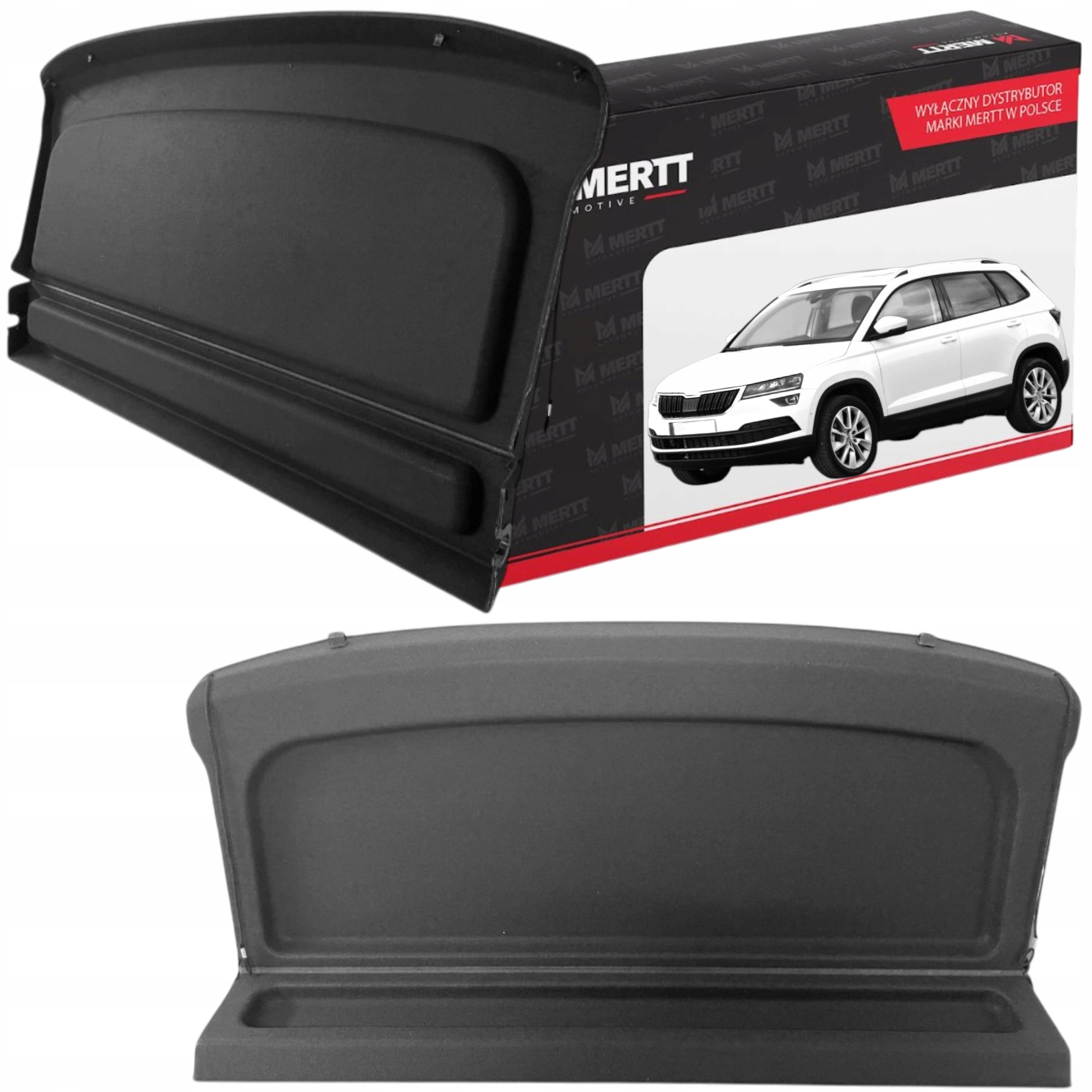 Škoda Karaq NU7 2017+ Police Do Zavazadlového Prostoru Černá 57A867769C