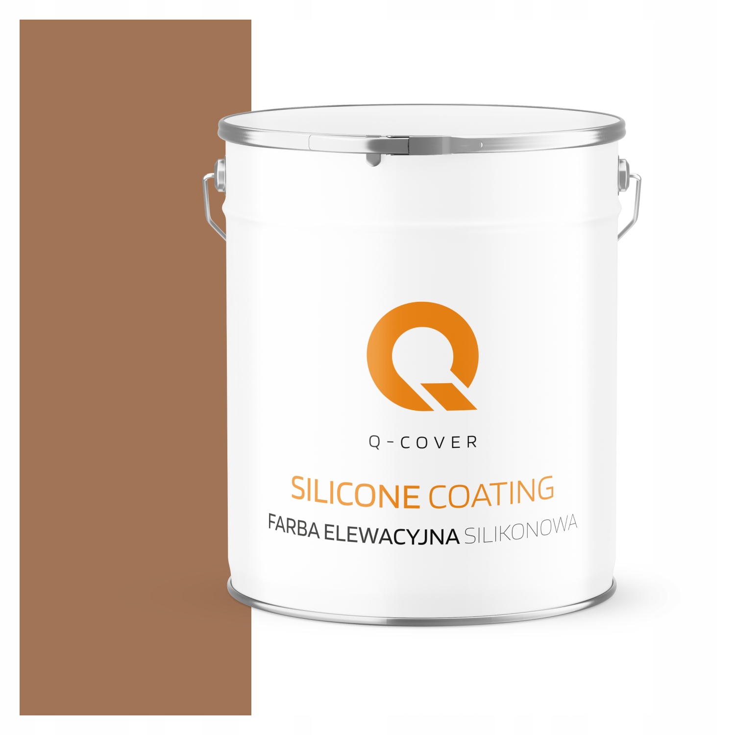 Fasádna Silikónová Fasádna Farba Hnedá Teplá F576 5L Výrobca