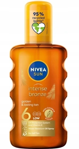 

Nivea Sun Olejek do opalania w spray'u SPF6, 200ml