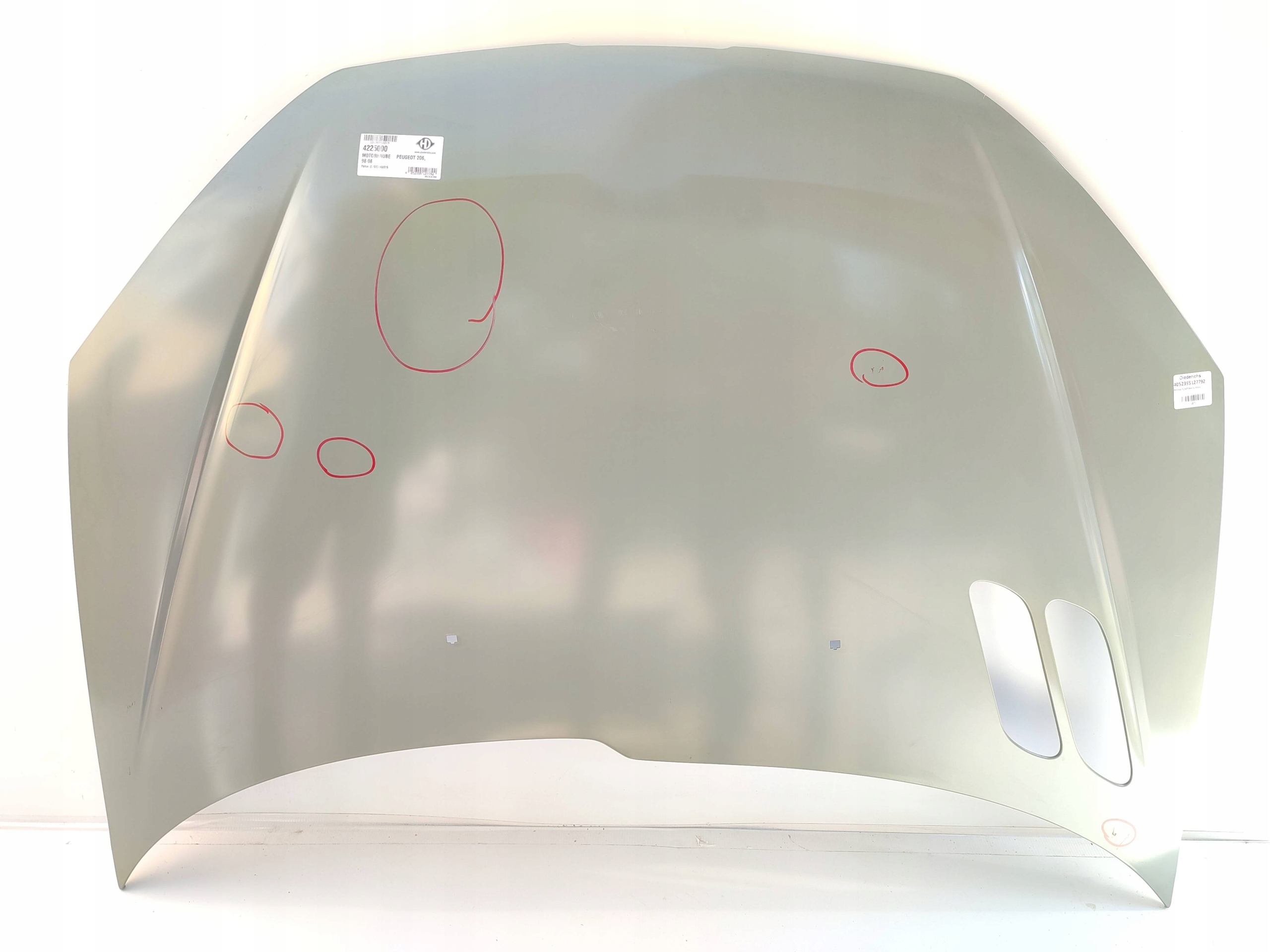 КАПОТ ДВИГУНА PEUGEOT 206 98-08 4225000