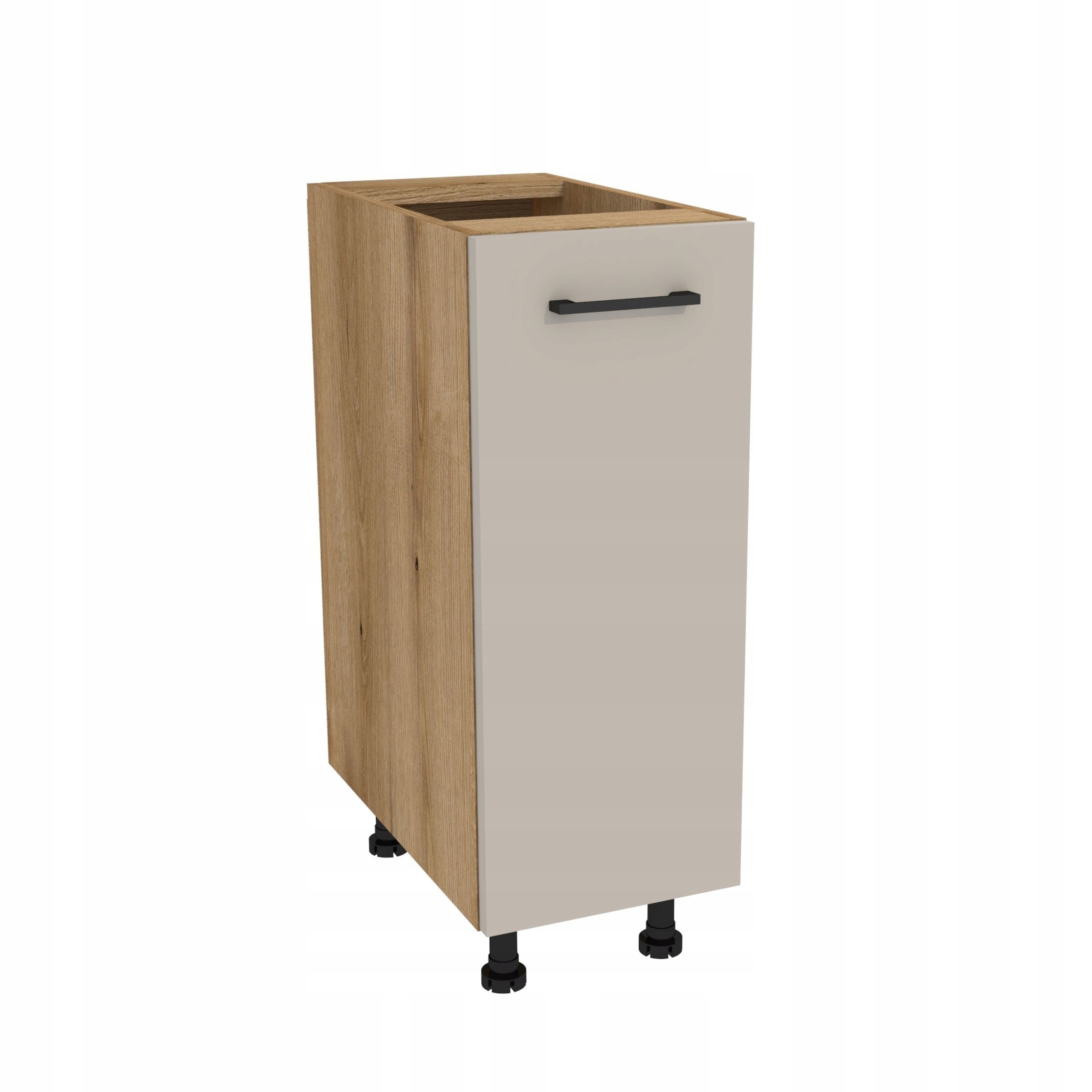 Dolní kuchyňská skříňka 30 Capri korpus Dub Evoke přední Kašmír Mat