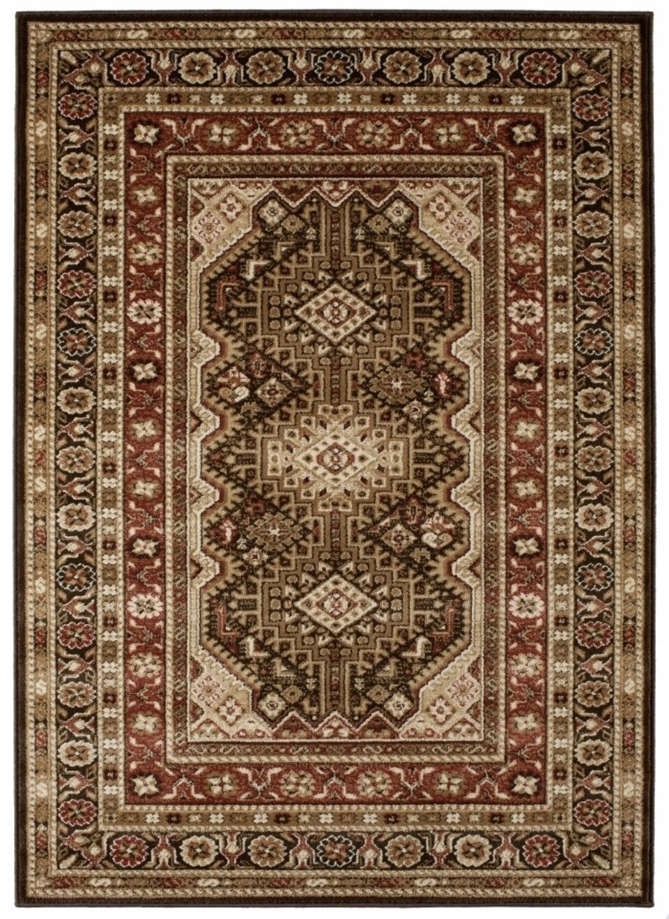 Miękki piękny dywan REMO CIEMNY BRĄZ 170x120 (100084654) • Cena, Opinie