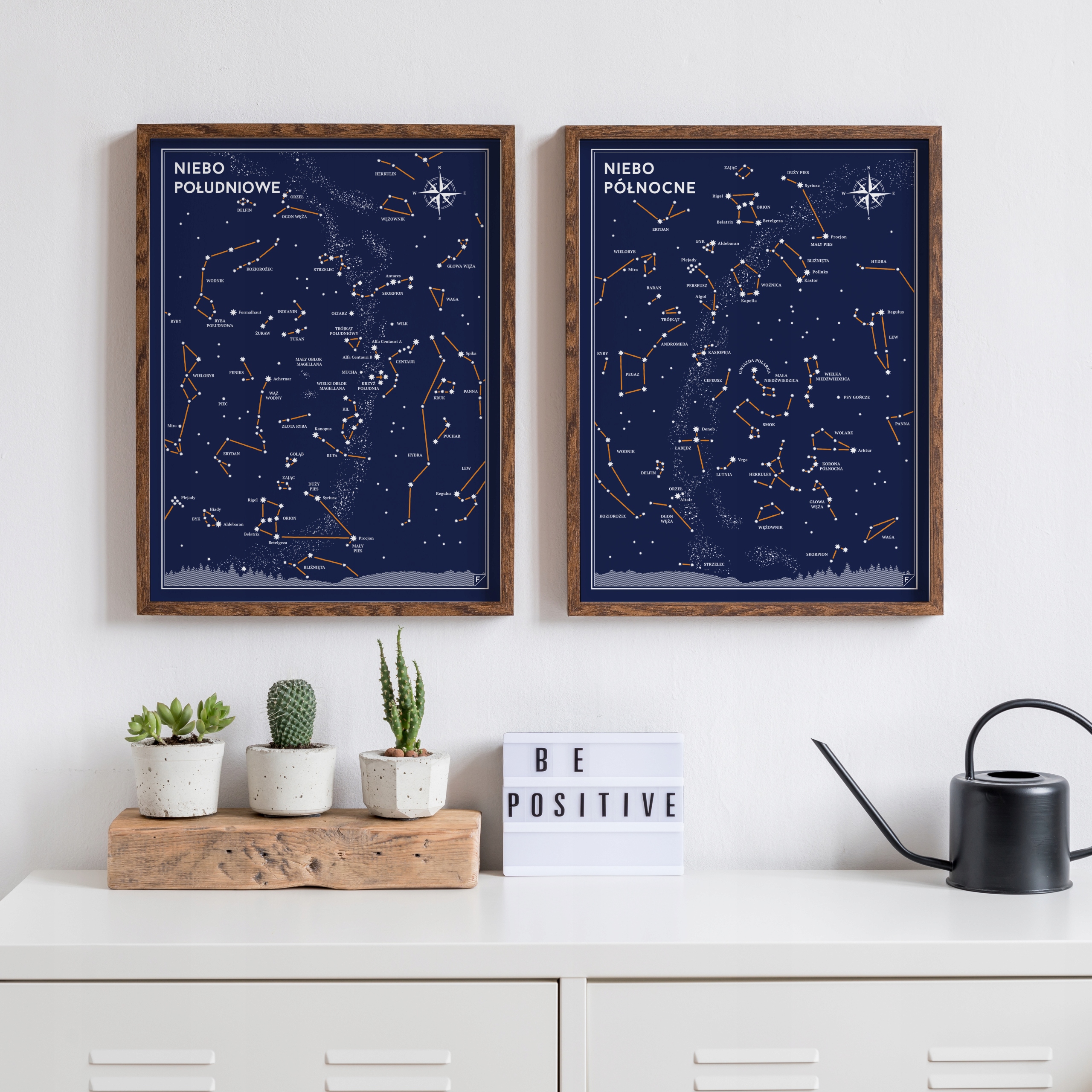 Plakaty Mapa nieba - Zestaw Astronoma Marka inna