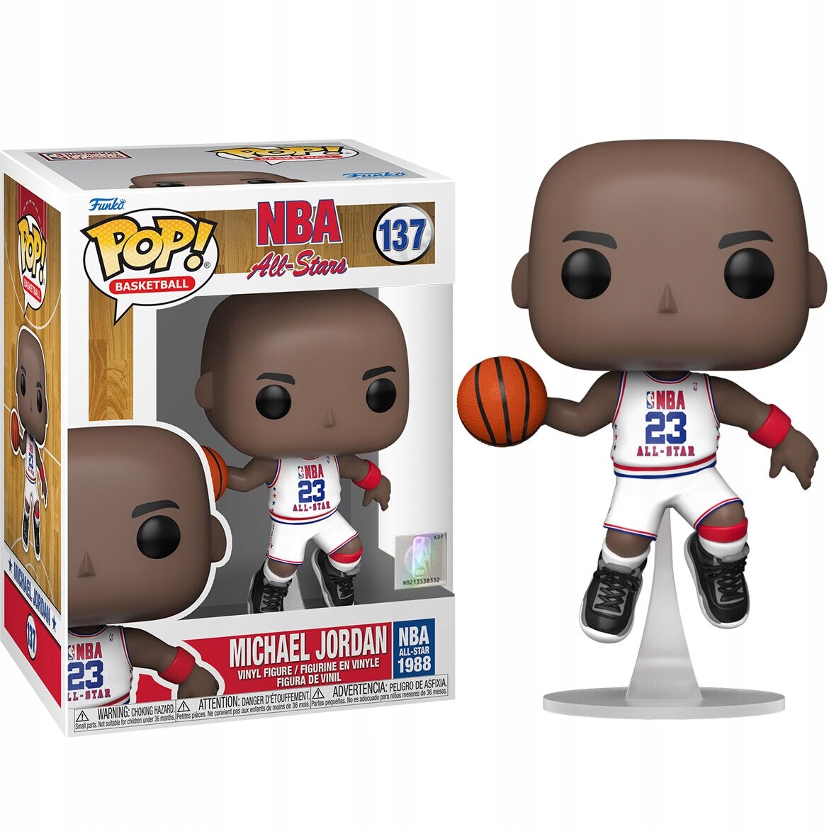 

Funko Pop! Nba Legends 137 Michael Jordan 1988