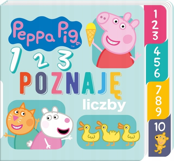 

Świnka Peppa Pig Poznaję liczby Książeczka edukacy