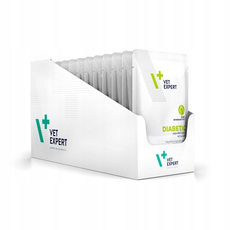 Levně 4T VetExpert Cat Diabetic Kapsička 12 x 100 g
