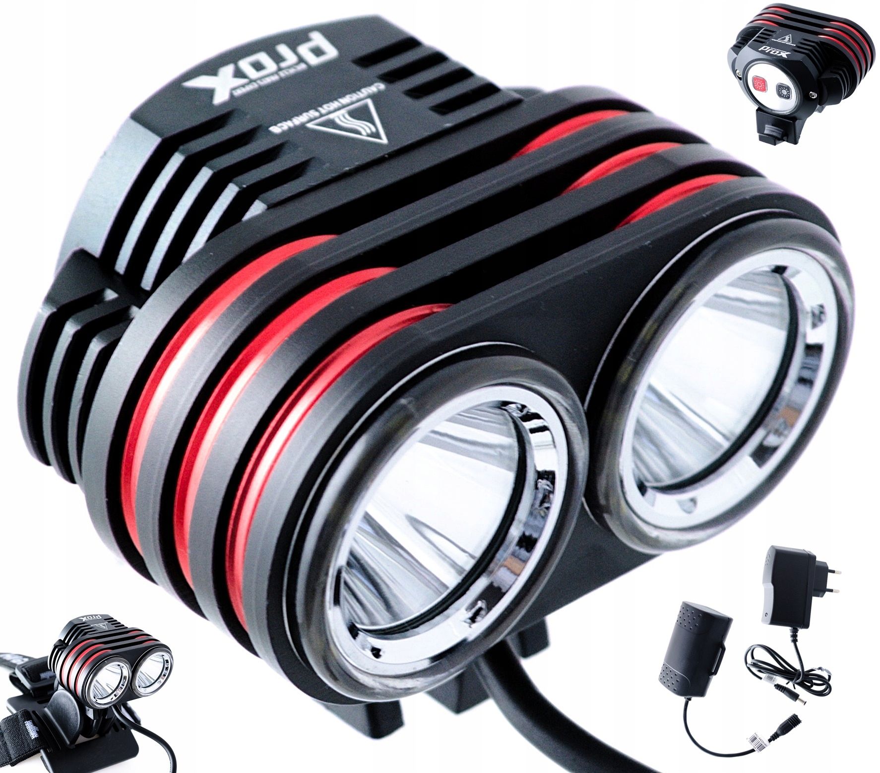 Prox Avior II Akumulatorowa lampka czołówka 2000lm