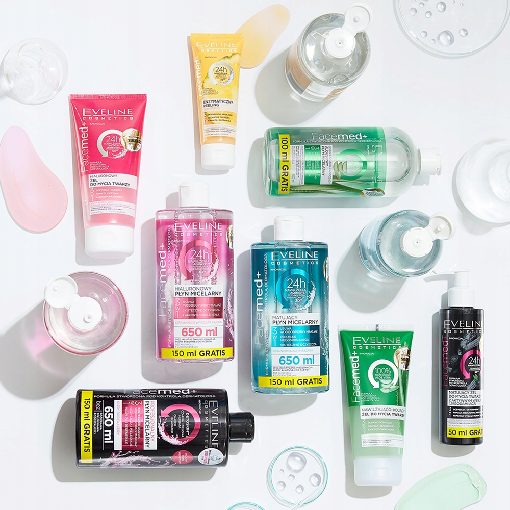 Eveline Cosmetics Facemed+ peeling enzymatyczny Marka Eveline Cosmetics