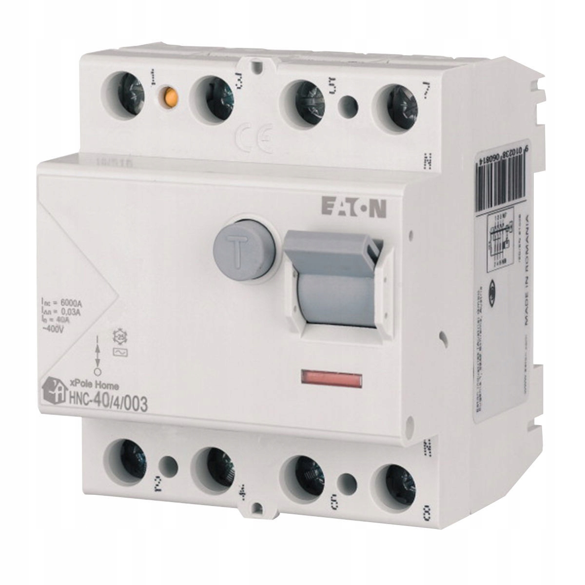 

Eaton Wyłącznik różnicowo-prądowy 4P 40A Ac 194694