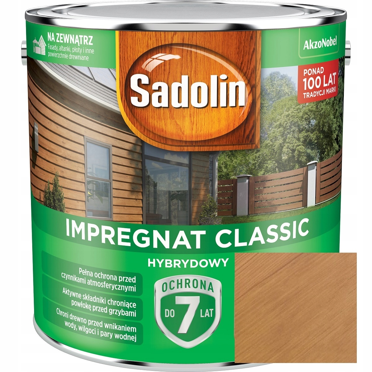 Sadolin Impregnat Classic Hybrydowy Dąb Jasny 2.5L