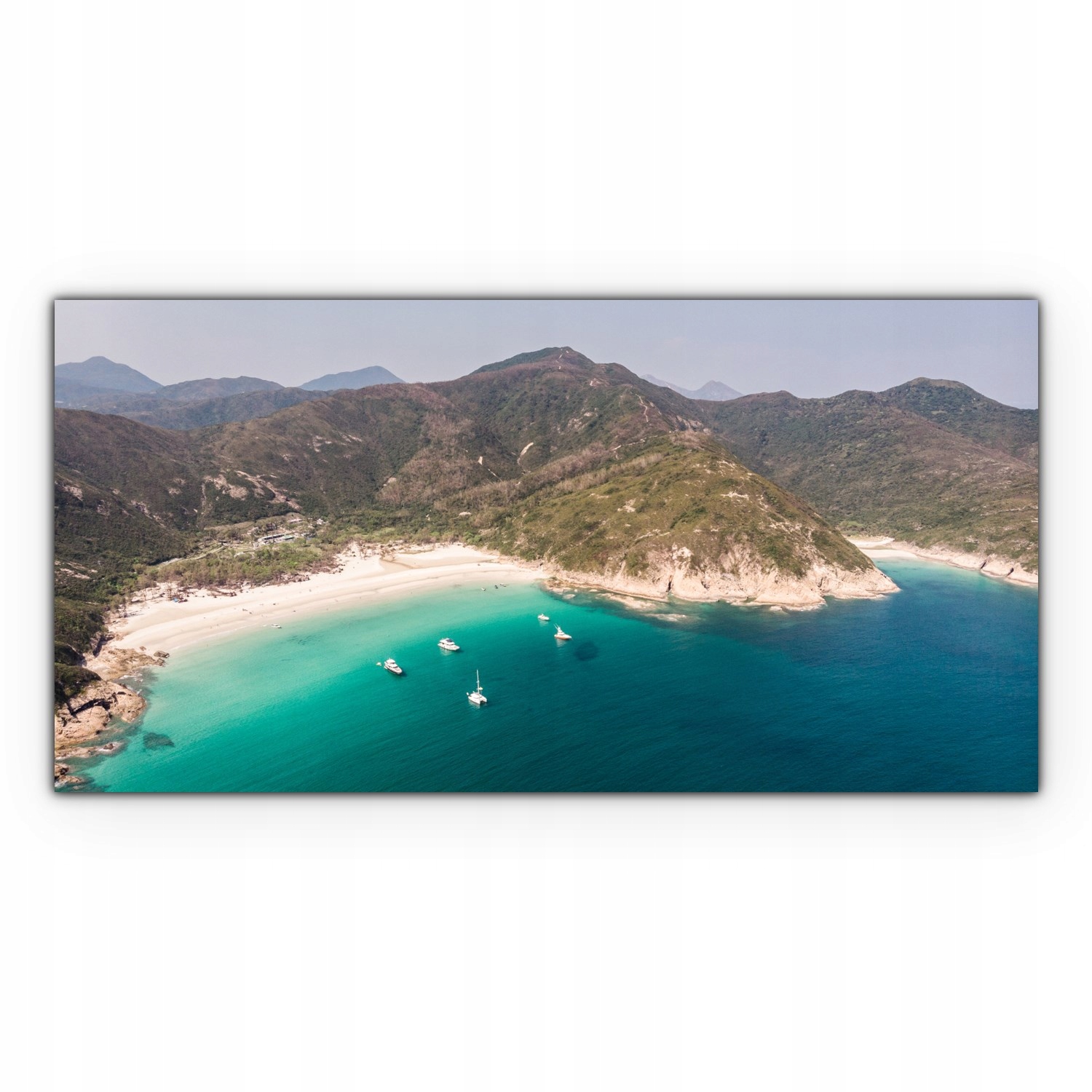 

Obraz canvas na ścianę 120x60 Statek Morze Plaża