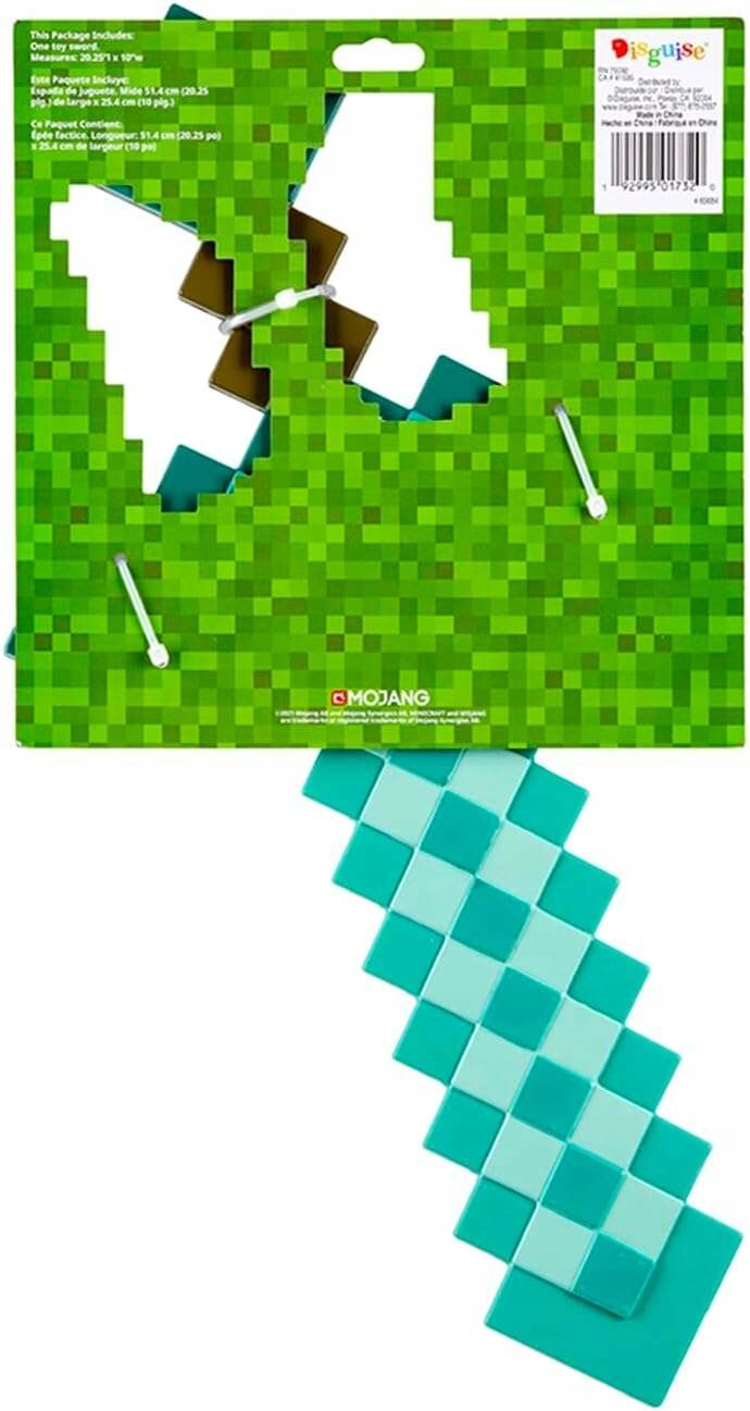 MINECRAFT KOSTIUM DIAMENTOWY MIECZ BROŃ 51 CM AKCESORIA DLA DZIECI EAN (GTIN) 039897656847