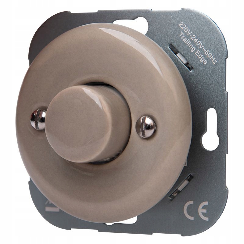 Keramický Podomietkový Stmievač 5-150 W Pastelový Olivový Bez Rámčeka