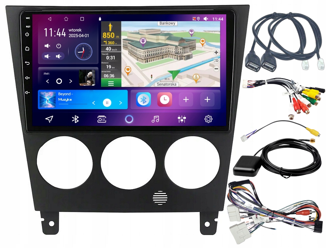 Autorádio S Carplay Subaru Impreza 2002-2007 Wifi Android 4GB 64GB