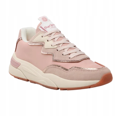 Pepe Jeans Růžové Dámské Sportovní Boty S Kůží 41 Awf
