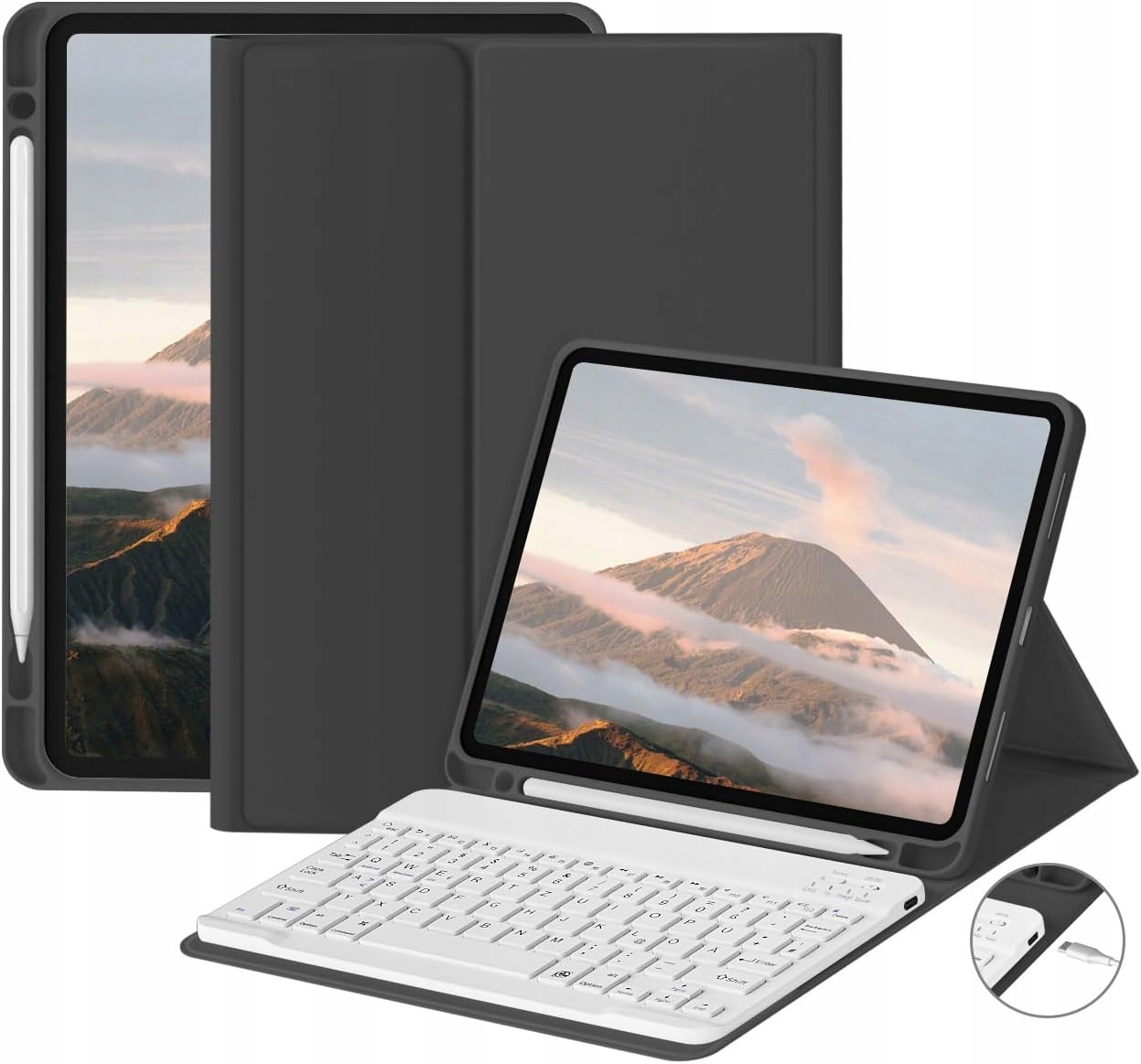 Pouzdro pro iPad Pro 11" 2020,21,22, 4,3,2 gen Qwertz