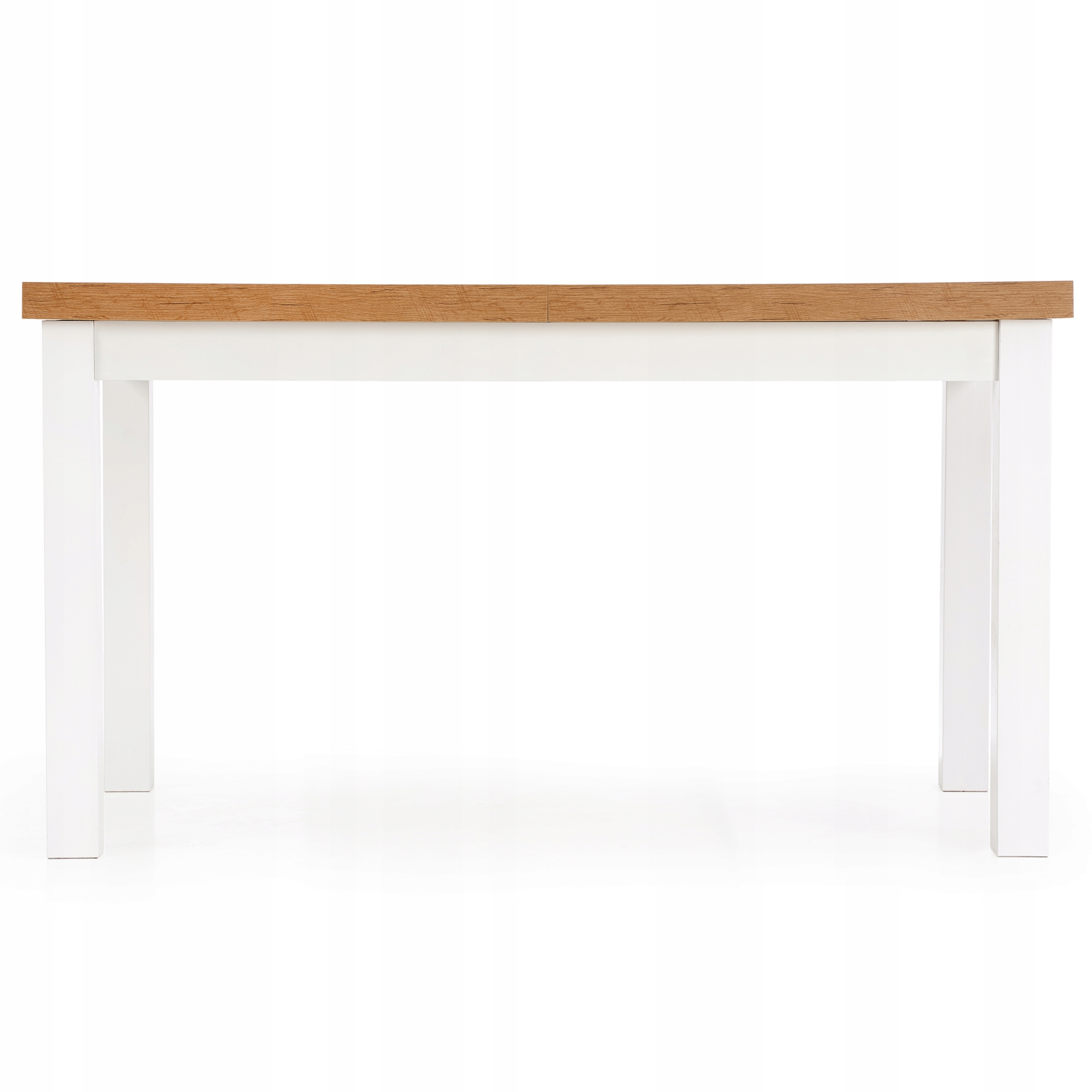 Prostokątny Stół Rozkładany TIAGO 140/220 x 80 x 76 Dąb Lancelot Materiał drewno