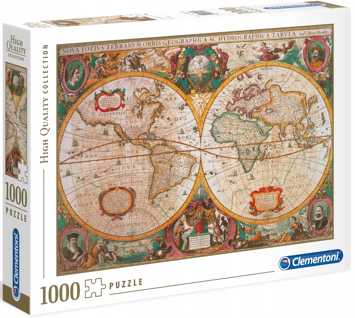 

Puzzle 1000 elem. 31229 Antyczna Mapa Clementoni