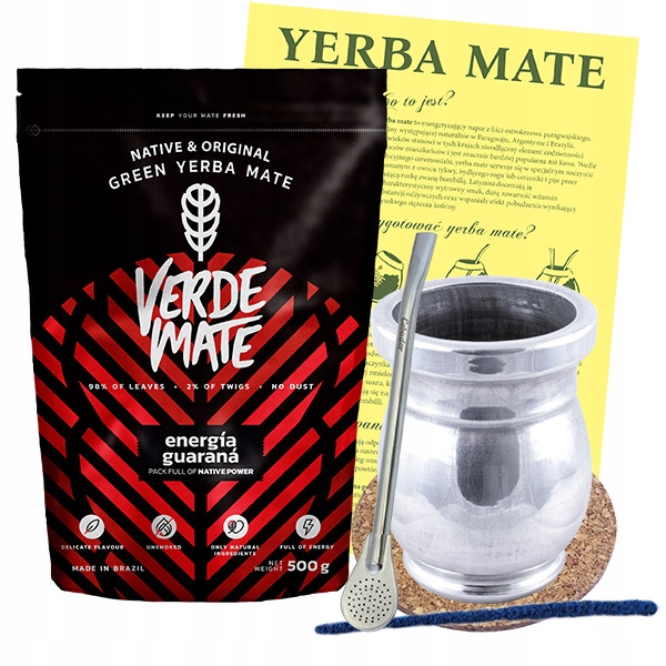 Yerba Verde Mate Energia příslušenství Palo Santo