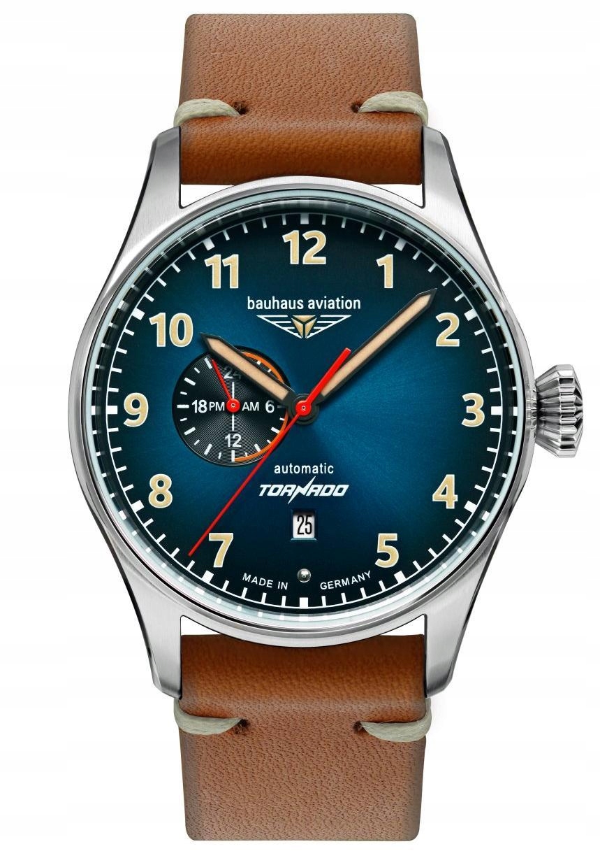 Skupina Zeppelin Nové Originální Pánské Hodinky Bauhaus 2764-3 AviationTornado