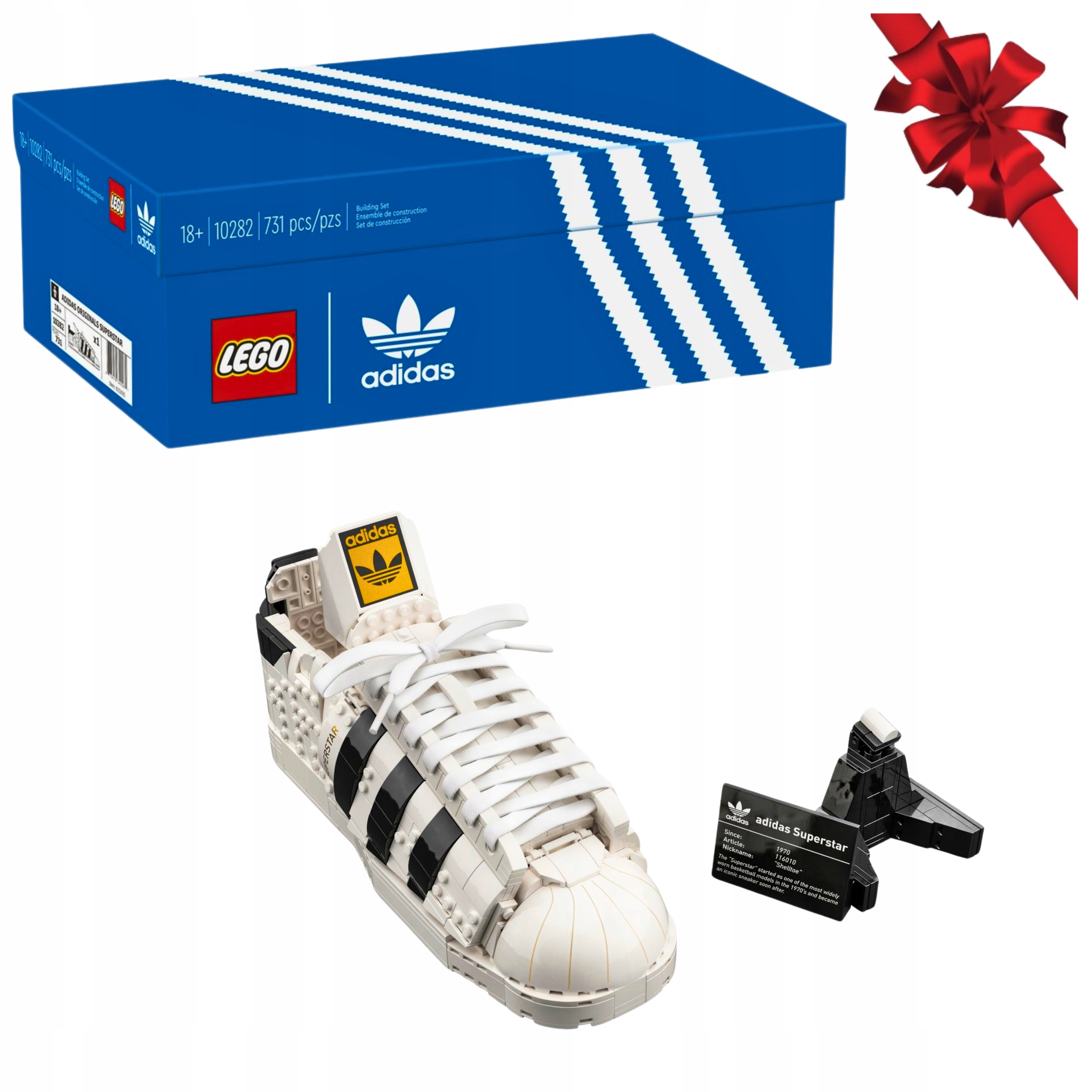 Lego Icons 10282 Bota adidas Originals Superstar Dárek k svátku dítěte