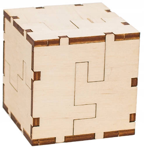 

Ewa Drewniane Puzzle 3D Kostka