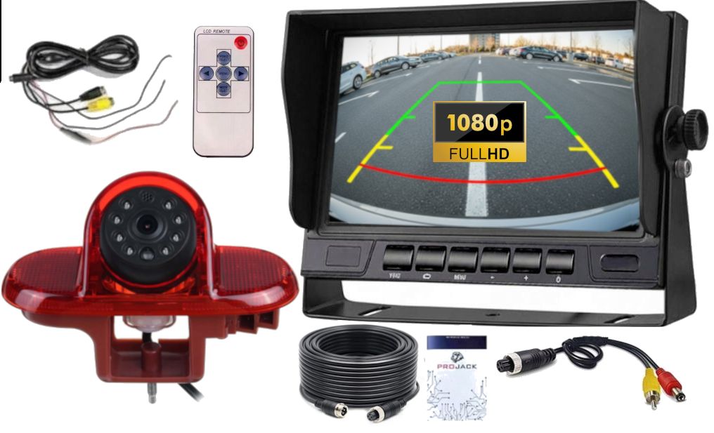 Monitorová Kamera V Lampe Fiat Talento 2001-2014 Fhd Fisheye 170 Stupňov