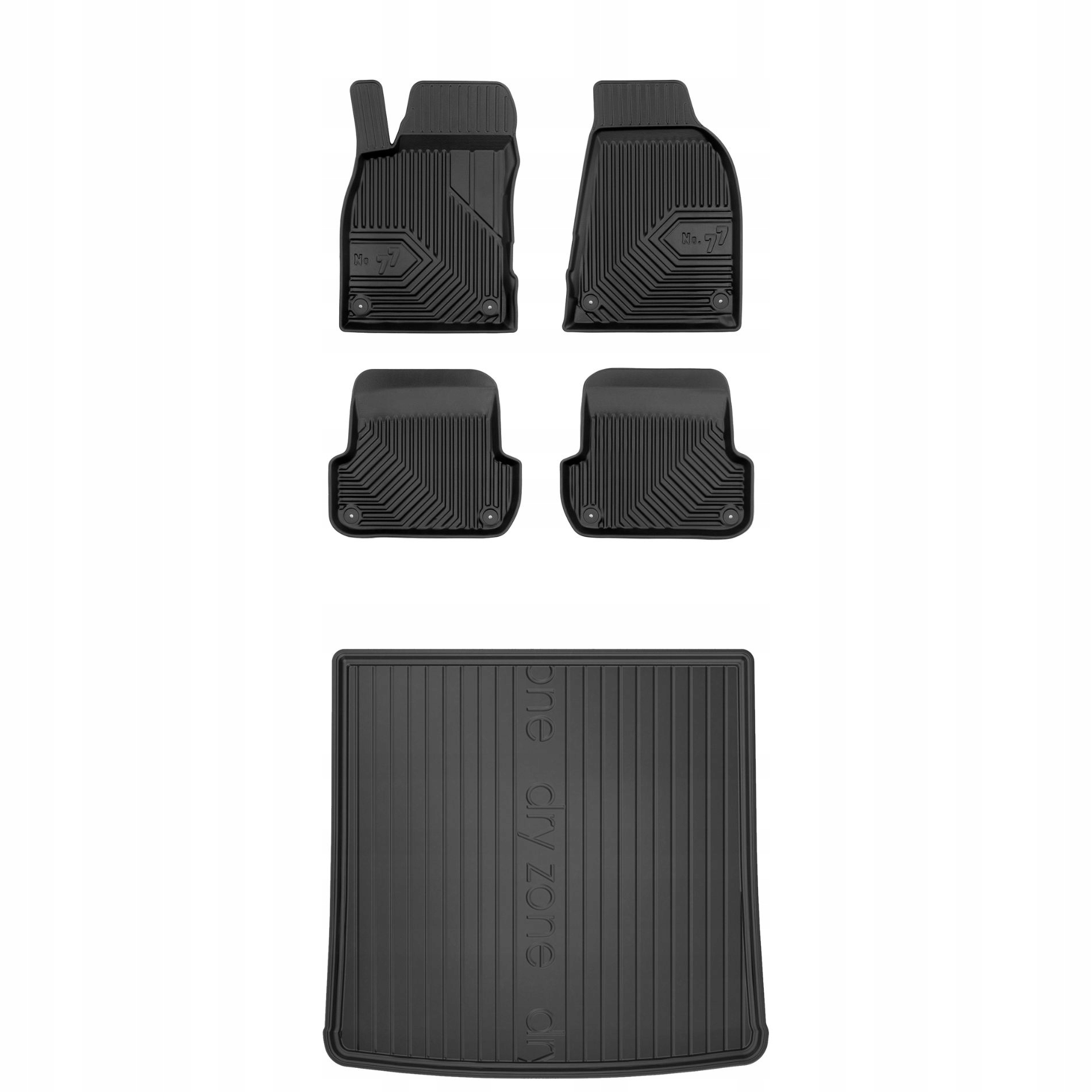 

Zestaw dywaniki gumowe i mata do Audi A4 B7 04-08