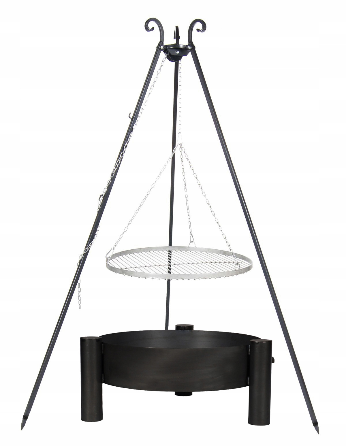 

Grill Ogrodowy Wiszący Trójnóg Palenisko 80CM